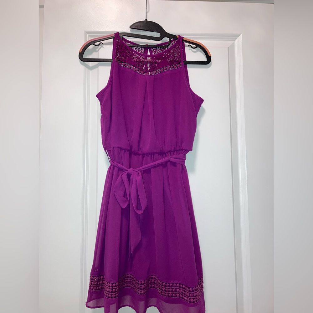 Purple Girls Dress